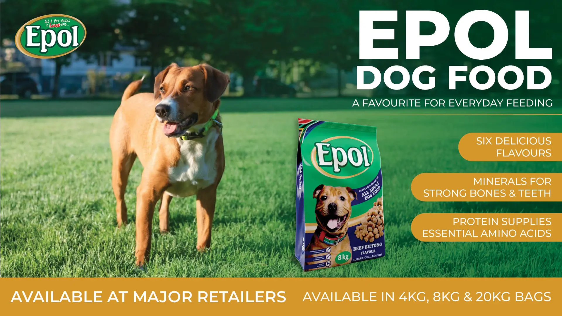 A favourite for everyday feeding | EPOL Dog Food