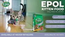 Small paws. Big growth.| EPOL Kitten Food