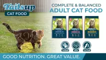 Complete & balanced adult cat food | Tailsup Cat Food