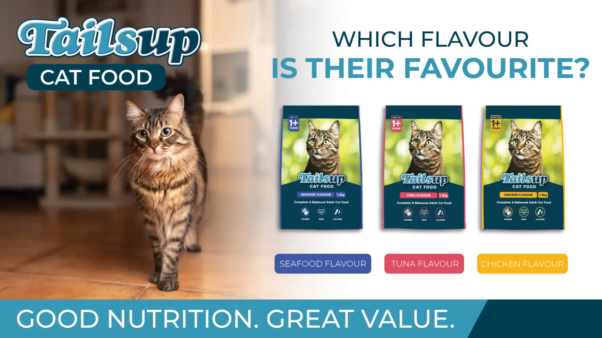 Tailsup Cat Food: Which Flavour Is Their Favourite?