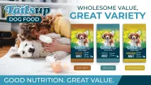 Wholesome value, great variety | Tailsup Dog Food
