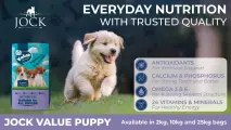 Everyday nutrition with trusted quality | JOCK Value Puppy