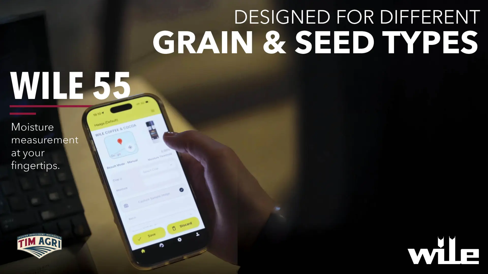 Wile 55 grain and coffee moisture tester: Designed for different grain &amp; seed types | TIMAGRI