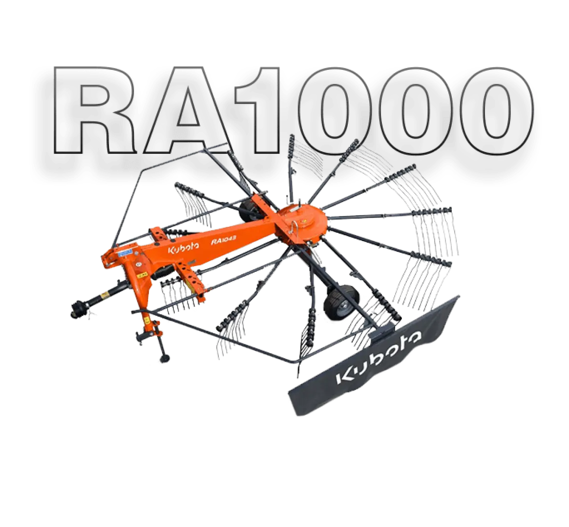 Kubota RA Series Rotary Rakes | Smith Power Equipment