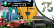 Connect, Innovate, and Grow: See You at NAMPO Cape 2026! Outside Stand B15 | Staalmeester Equipment