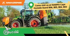 Visit at NAMPO Cape 2026! | Outside Stands B03, B04, B05, B06 | Falcon Equipment