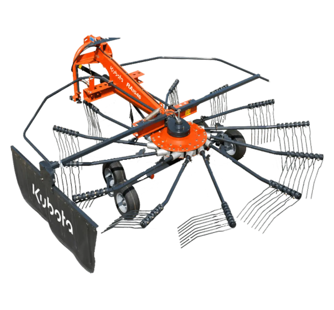 Kubota RA1500 Series Rotary Rakes | Smith Power Equipment 