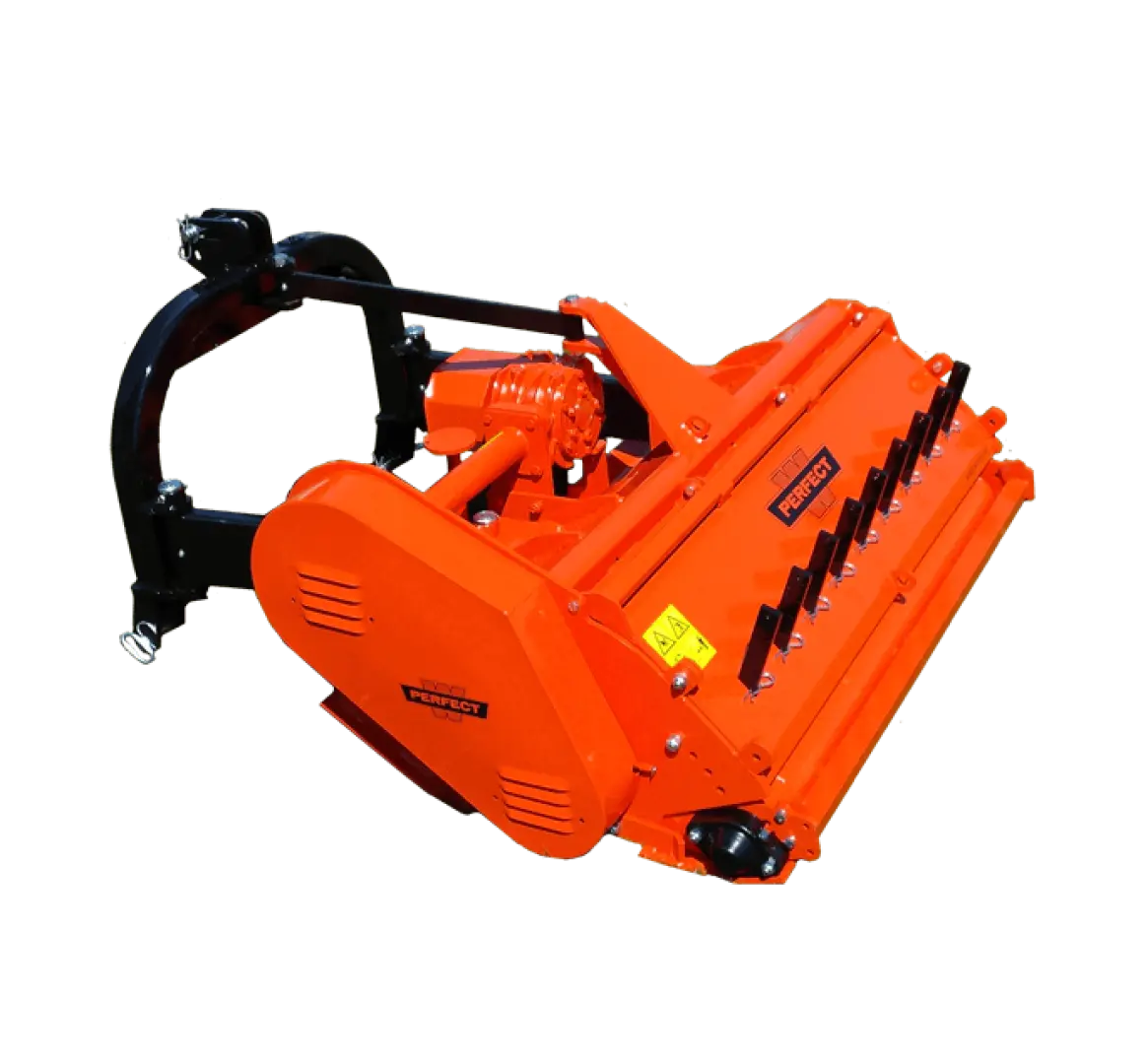 Perfect KK-150 Heavy-Duty Pruning Flail Shredder with Rake Tines | Smith Power Equipment 