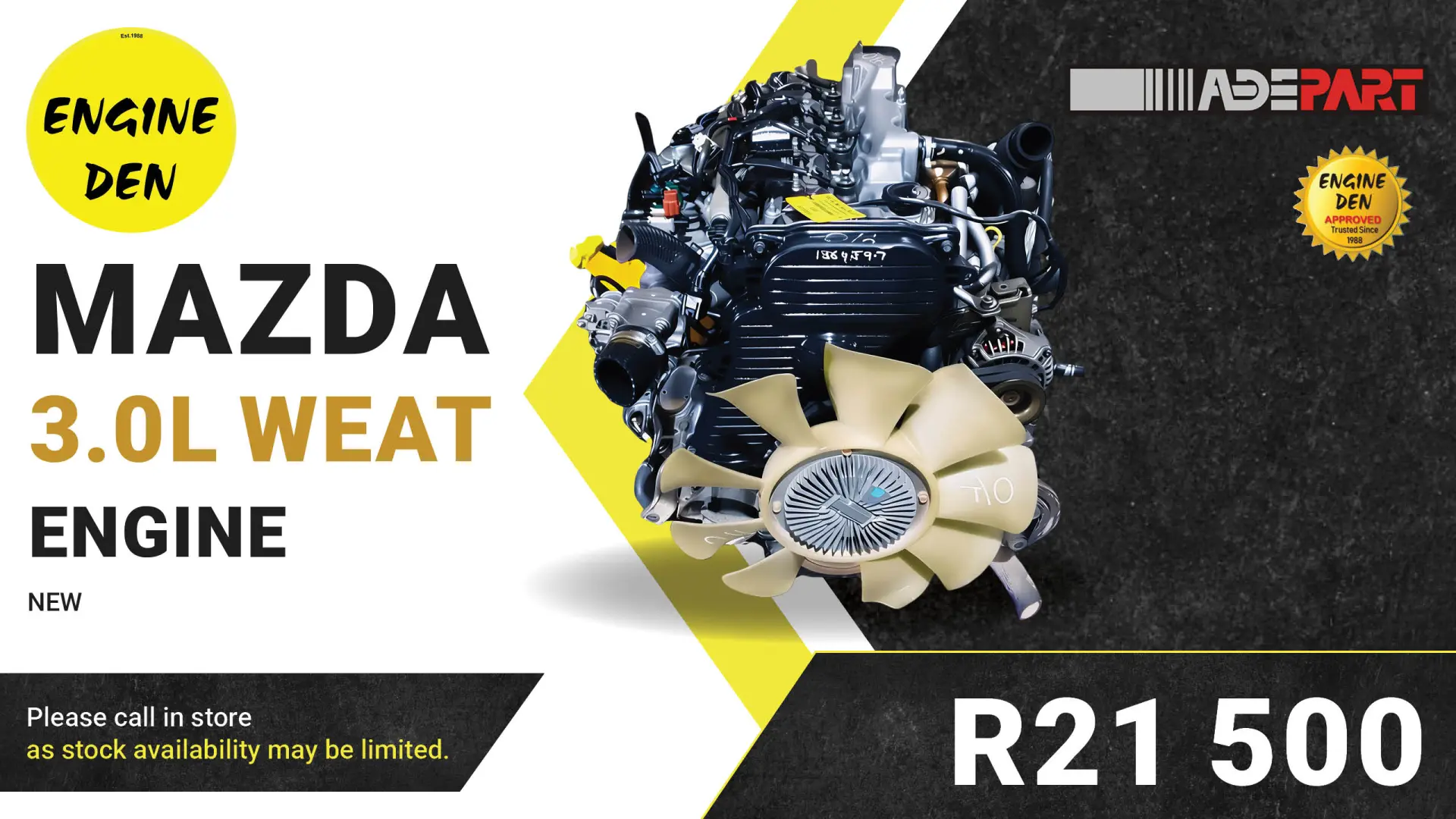 Mazda 3.0L WEAT Engine | Engine Den