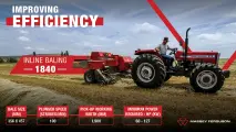 Massey Ferguson 1840 small square baler