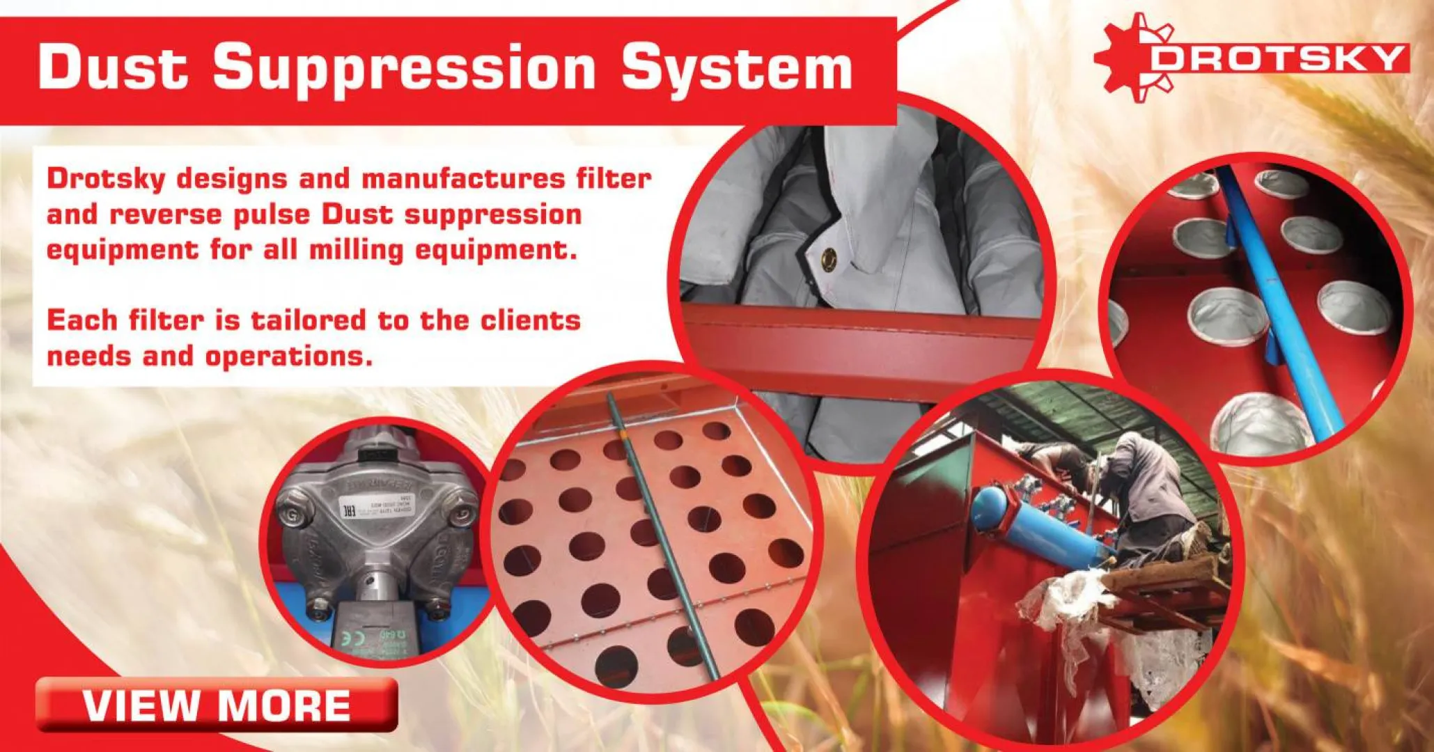 Dust suppression system | Drotsky