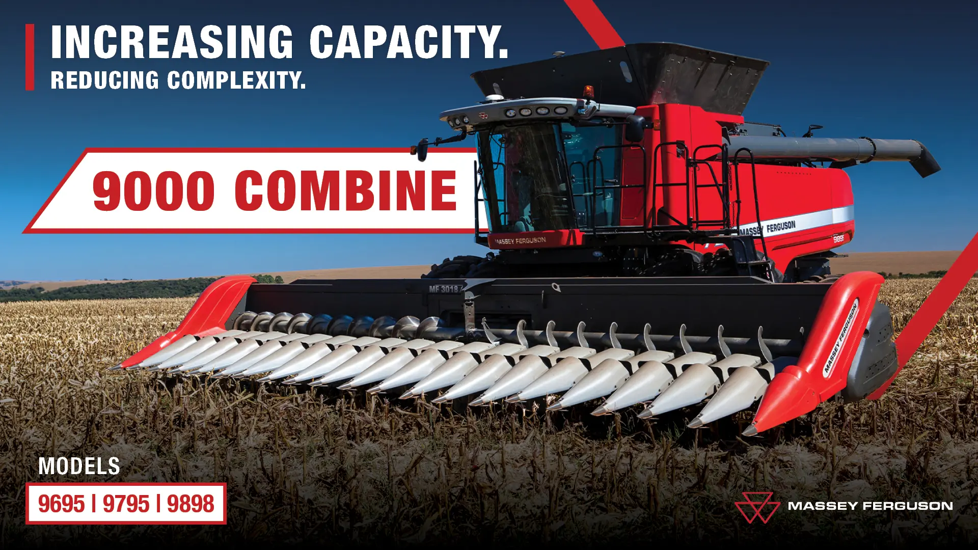 Massey Ferguson 9000 Combine | MF 9695, MF 9795 &amp; MF 9895