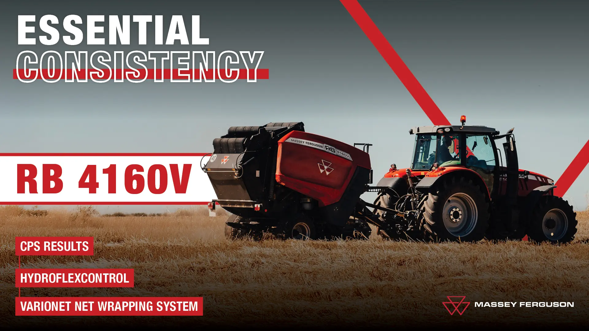 Massey Ferguson RB 4140V round balers