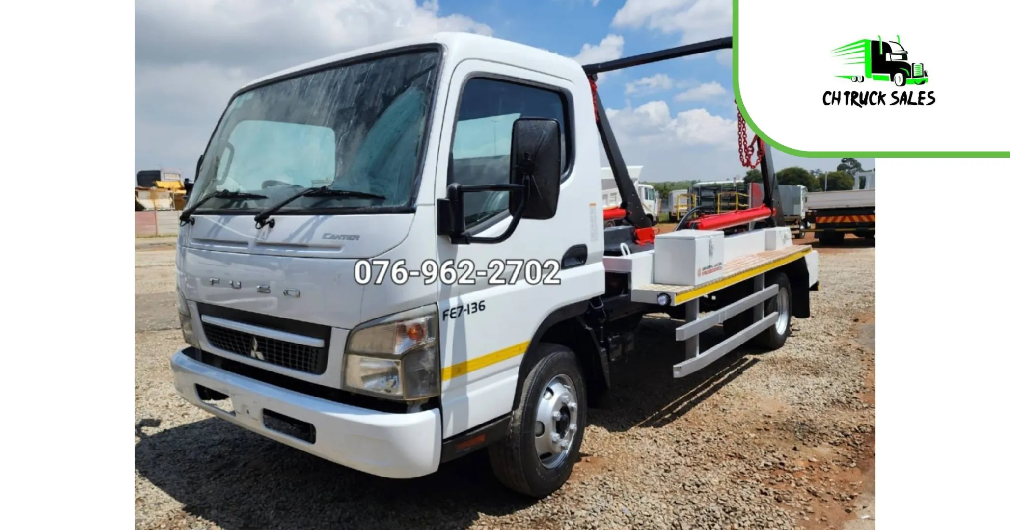 2019 Fuso FE 7-136 Skiploader