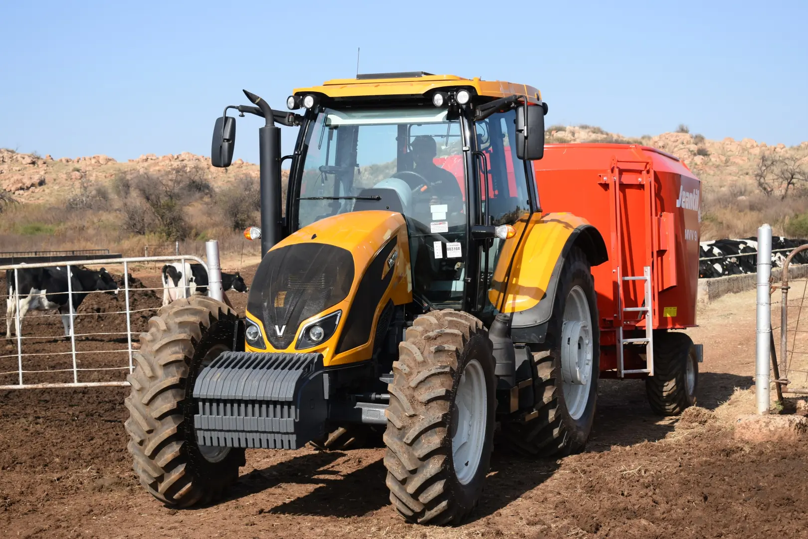Valtra A4 HiTech series tractors | 128 HP
