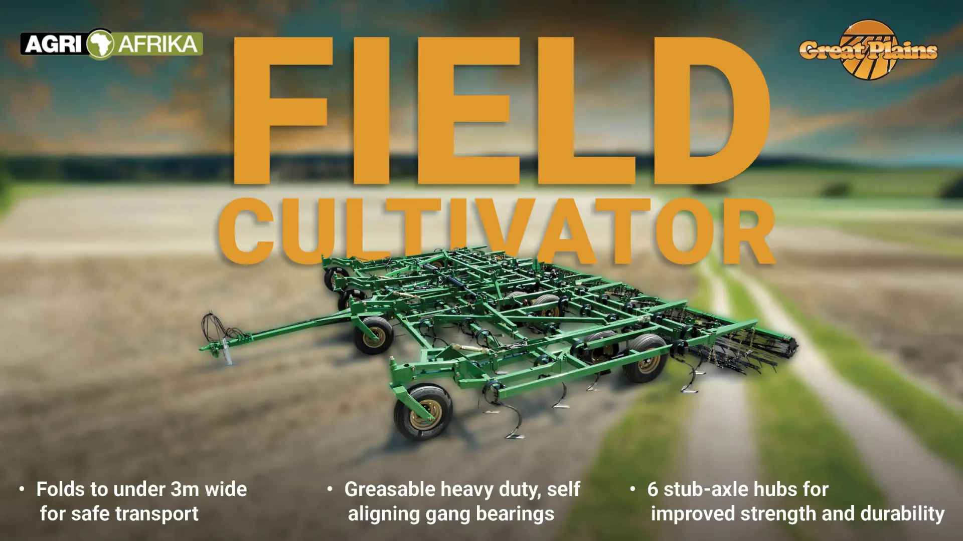 The Great Plains Field Cultivator Built Different | Agri Afrika