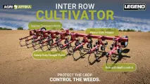 Efficient Between-Row Weed Control: Legend Inter Row Cultivator | Agri Afrika