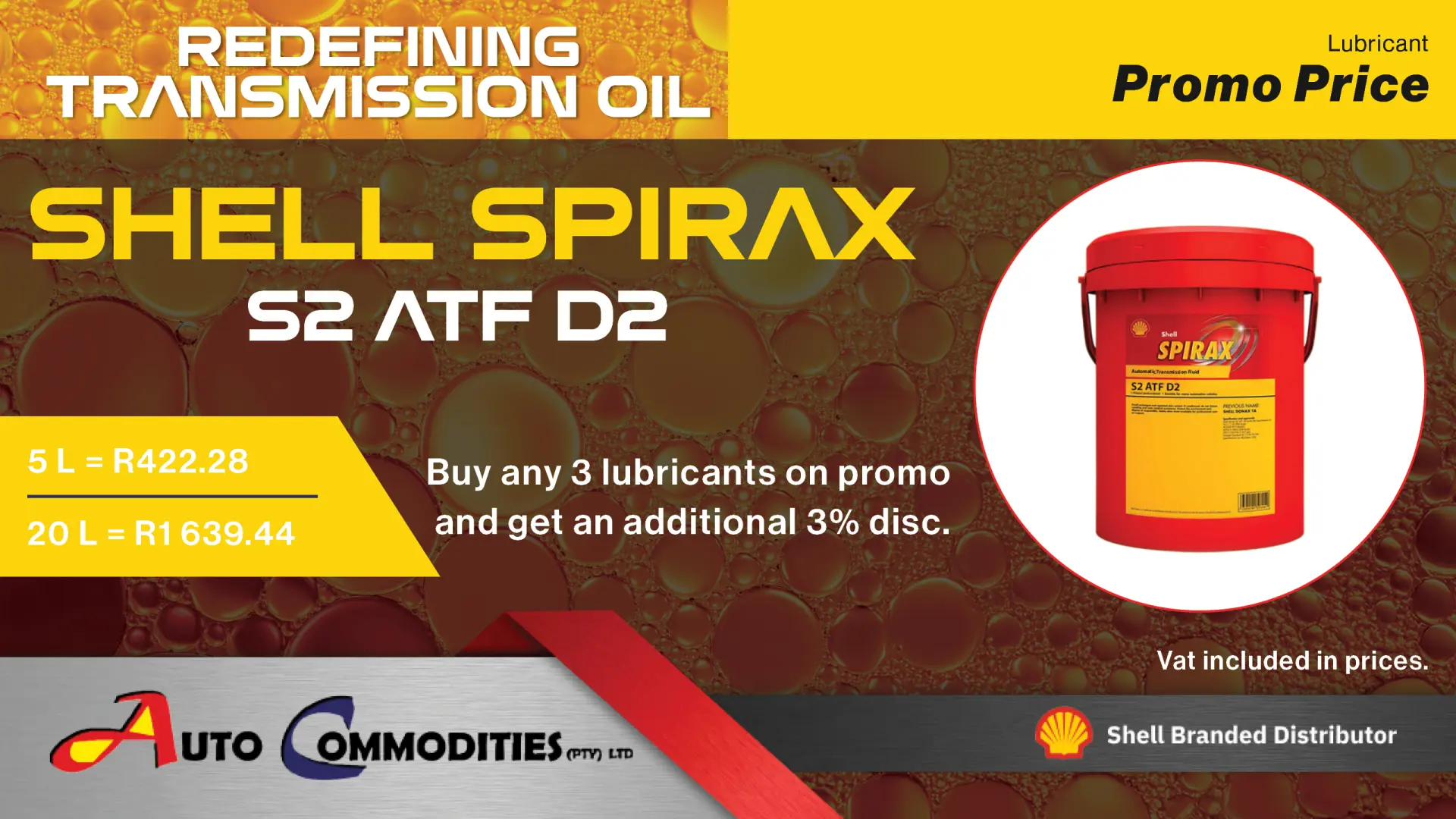 Premium lubricants, better value: Buy any 3 &amp; unlock an extra 3% saving | Auto Commodities