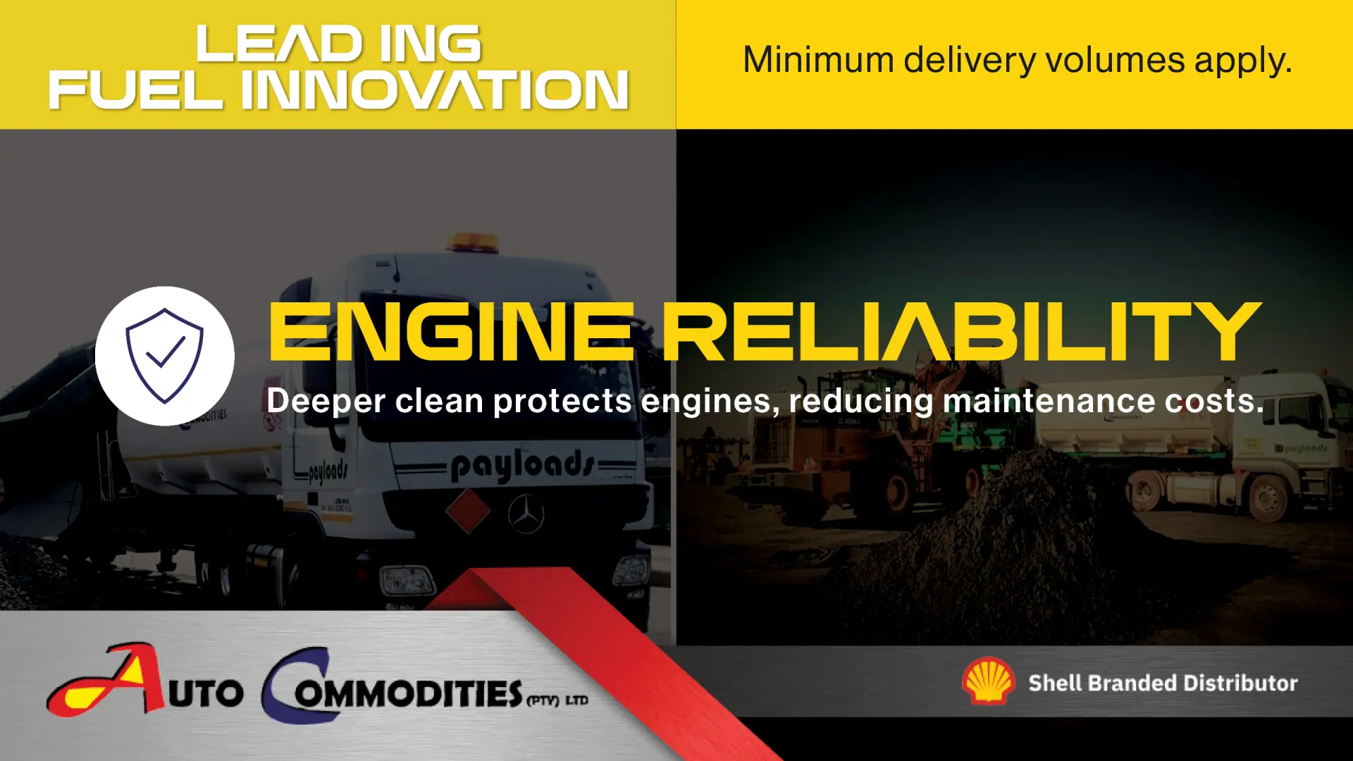 Auto Commodities | Shell branded distributor fueling reliability for agriculture, mining, and logistics.