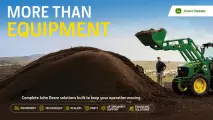 More than equipment. A complete solution.