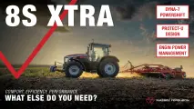 Massey Ferguson 8S Xtra | 245 – 305 HP (183 – 227 kW) 