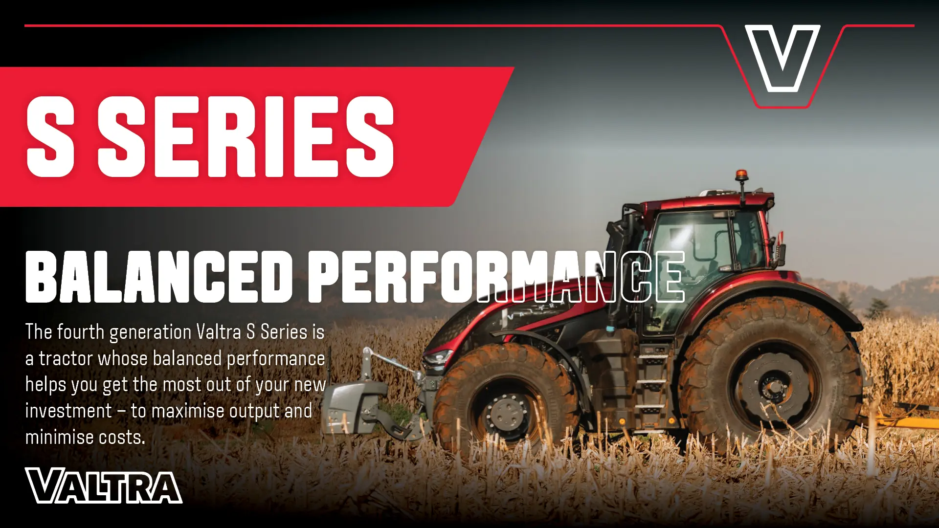 Valtra S Series tractors | 310 – 425 HP