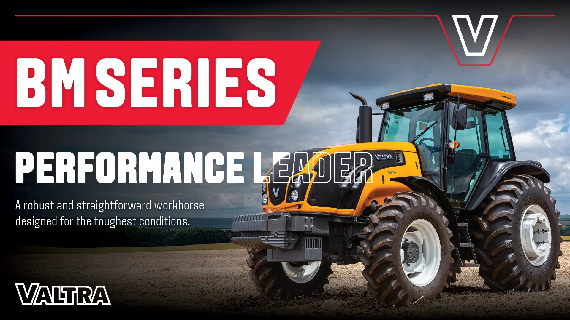 Valtra BM Series tractors | 116 - 132 HP