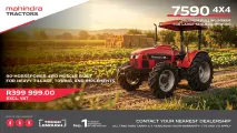 7590 90-horsepower 4WD | Mahindra Tractors