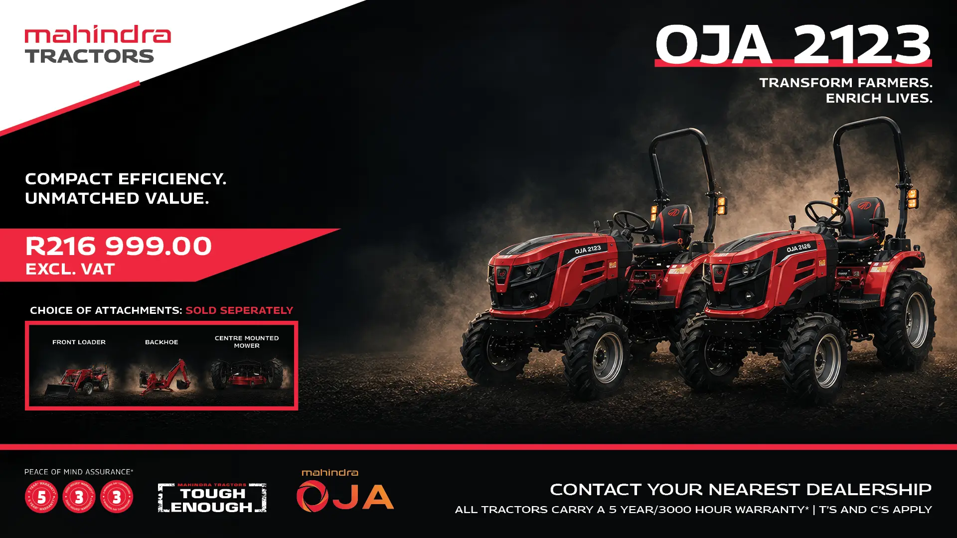 OJA 2123 | Mahindra Tractors
