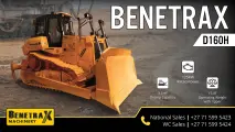 Power through tough ground with the Benetrax D160H Bulldozer