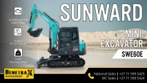 Looking for a compact excavator that means business? Meet the Sunward SWE60E from Benetrax