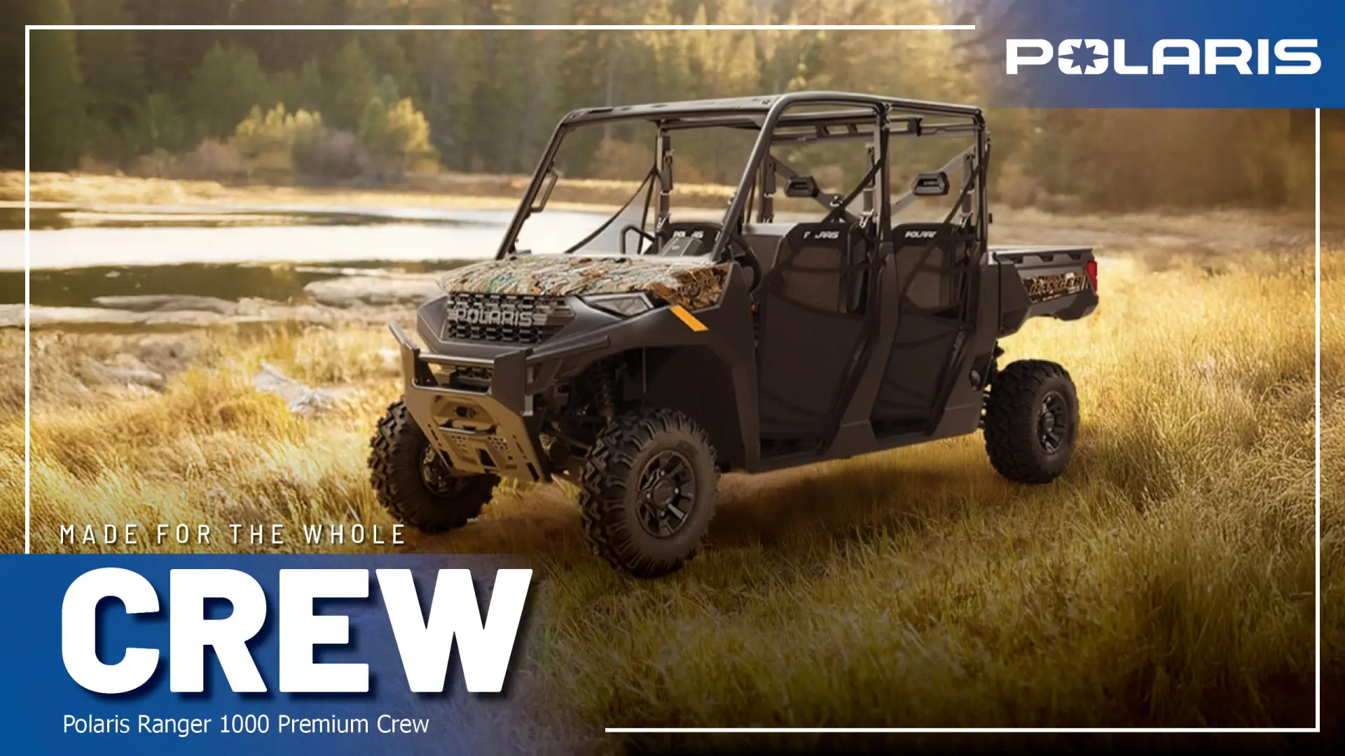 Polaris Ranger 1000 Crew – More seats. More productivity. | Smith Power Equipment