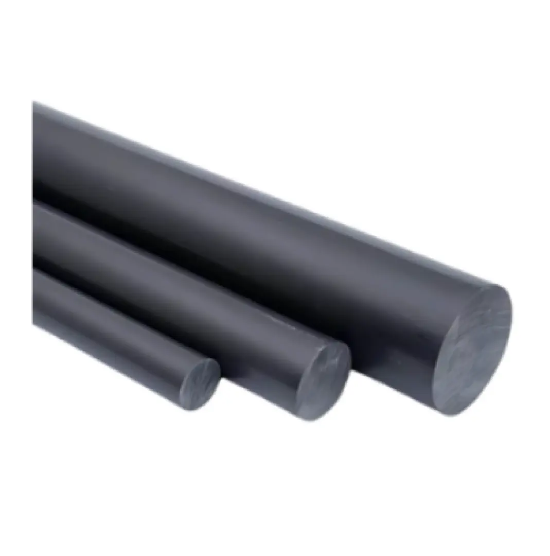 PTFE Rod - Carbon Filled - 150mm Length 301 - 400mm - 386mm | Teflex plastics &amp; Flexaseal