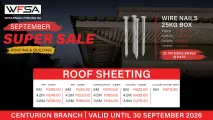 September SUPER SALE | Roofing & Building | Wholesale Fencing
