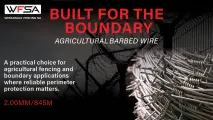 Reliable Perimeter Protection with Agricultural Barbed Wire (2.00mm / 845m) | Wholesale Fencing