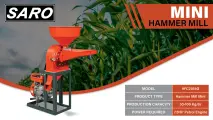 Compact Power: Saro 7.5HP Petrol Mini Hammer Mill | Saro Agro 