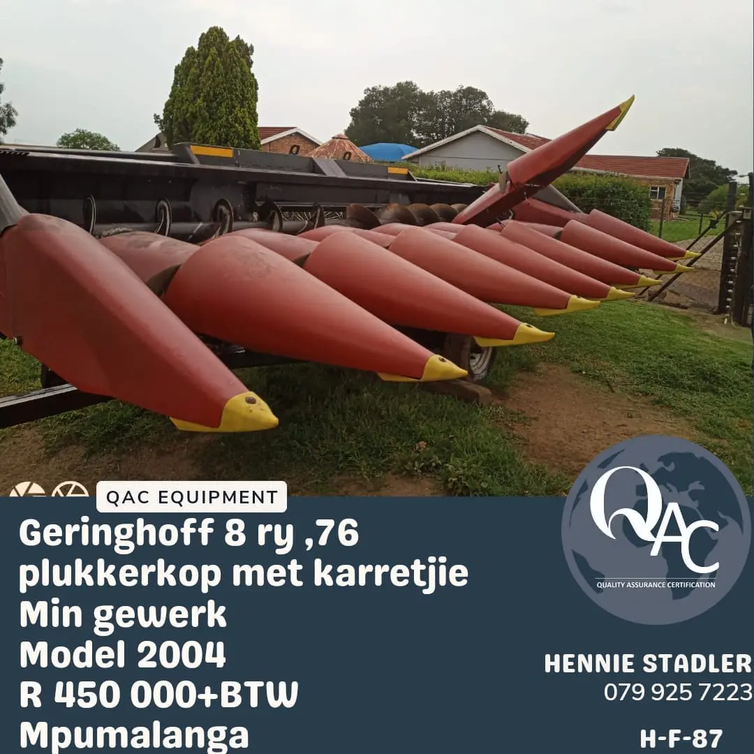 Geringhoff 8 row | QAC Equipment
