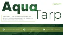 AquaTarp: Long-Lasting Dust Suppression & Surface Protection | Dust-a-Side