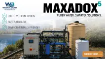 Stop contamination fast! Maxadox5 water disinfection system | Enquire today for pricing