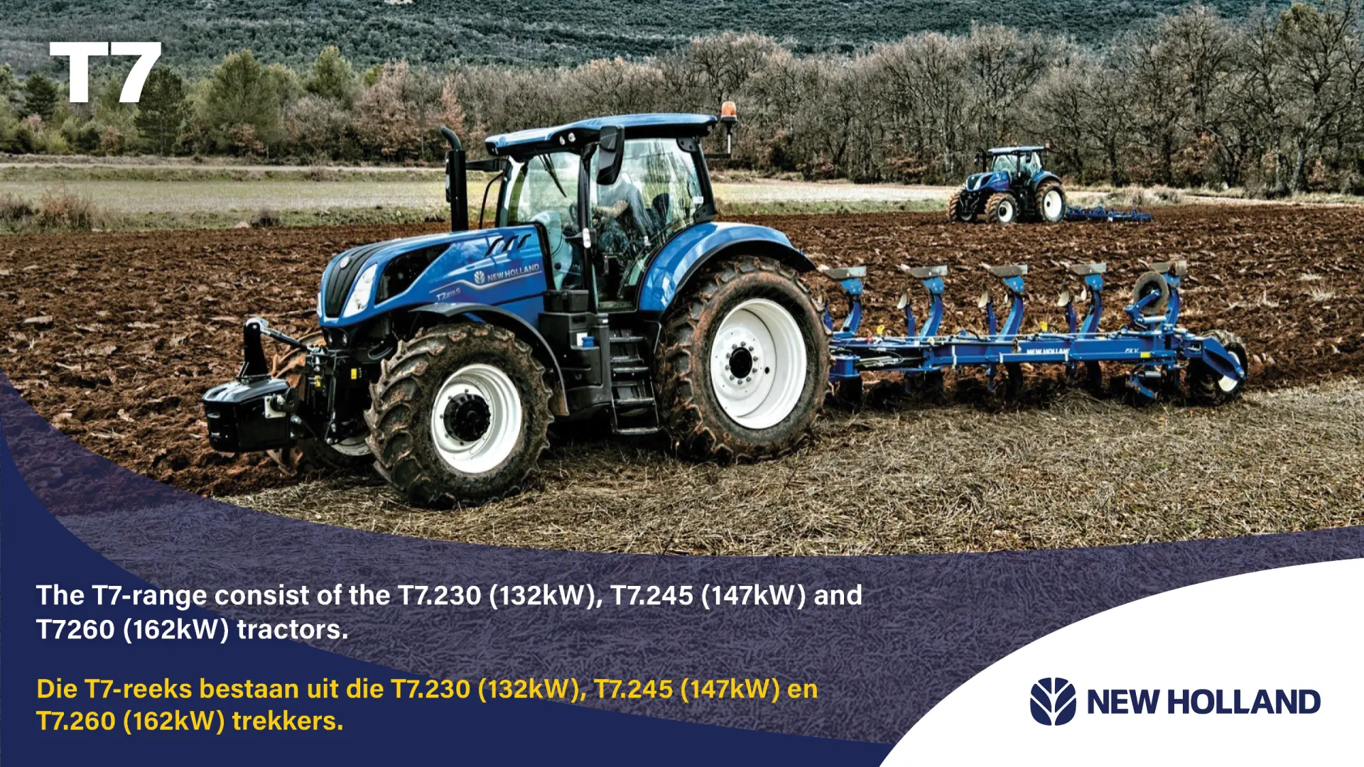 New Holland T7 Tractor | Bragging with power
