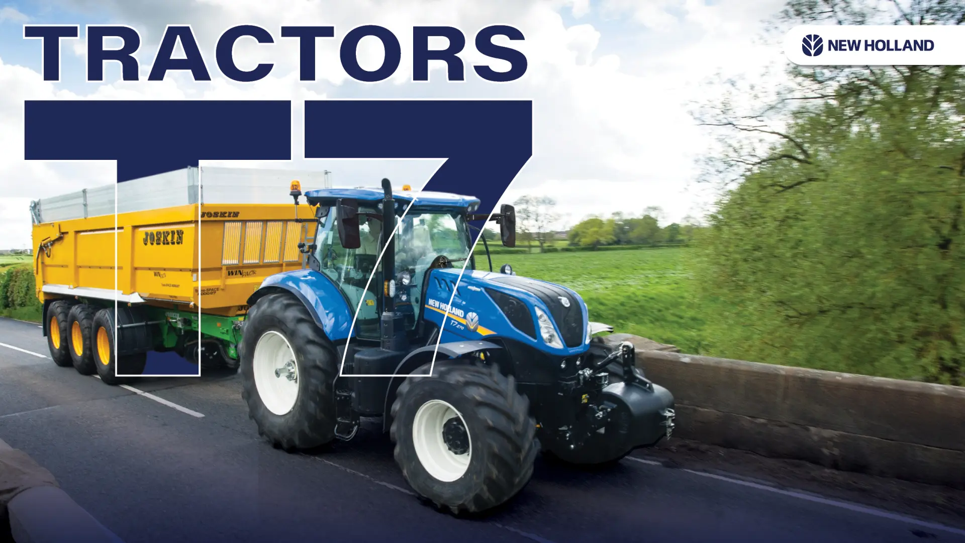 New Holland T7 Tractor | Bragging with power 