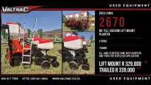Used Jumil 2670 | No-till vacuum lift mount planter 4-rows | Valtrac