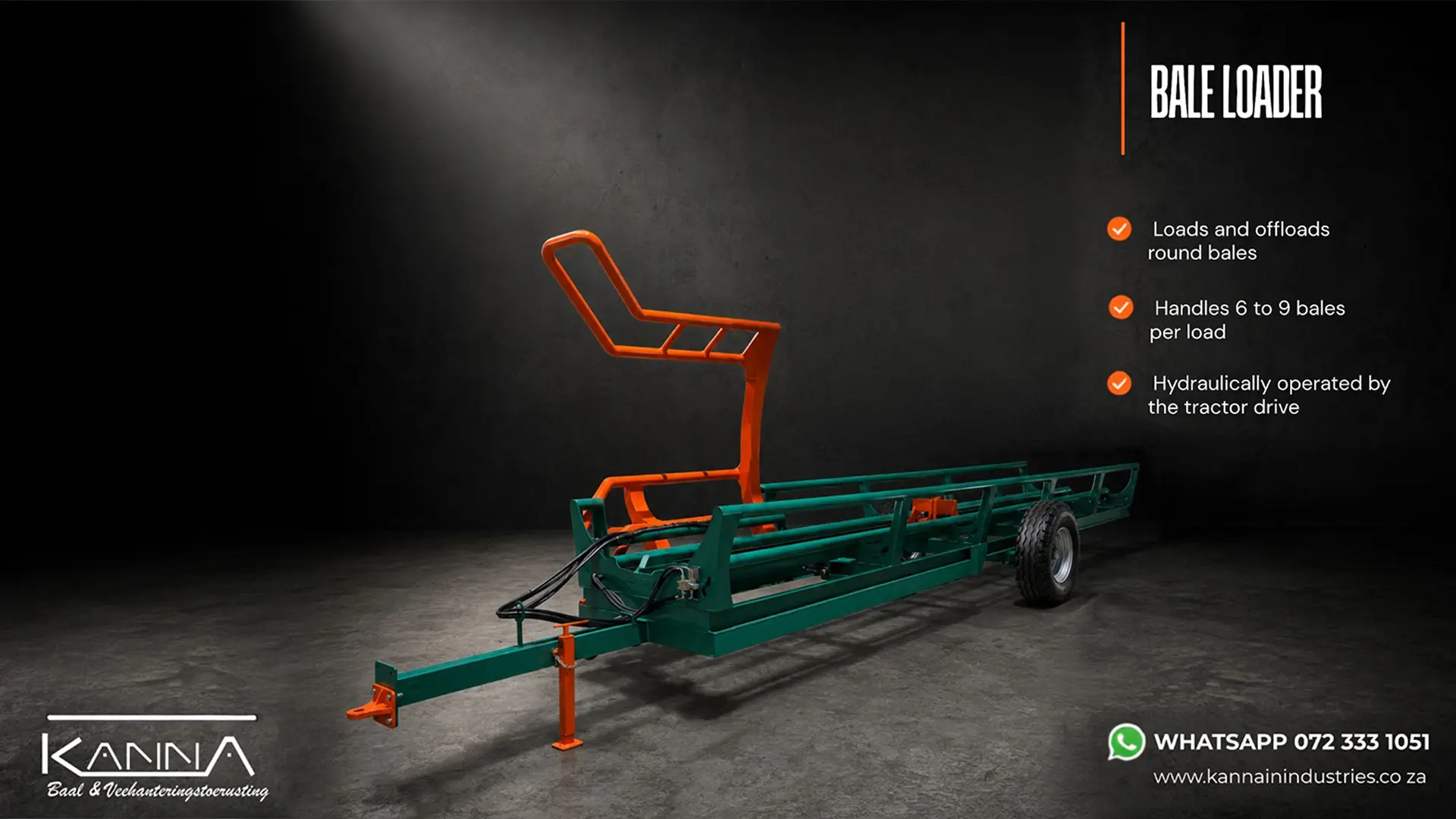 Bale loader | Kanna Industries