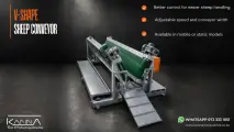 V-shape sheep conveyor | Kanna Industries