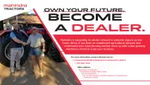 Become a dealer with Mahindra Tractors 