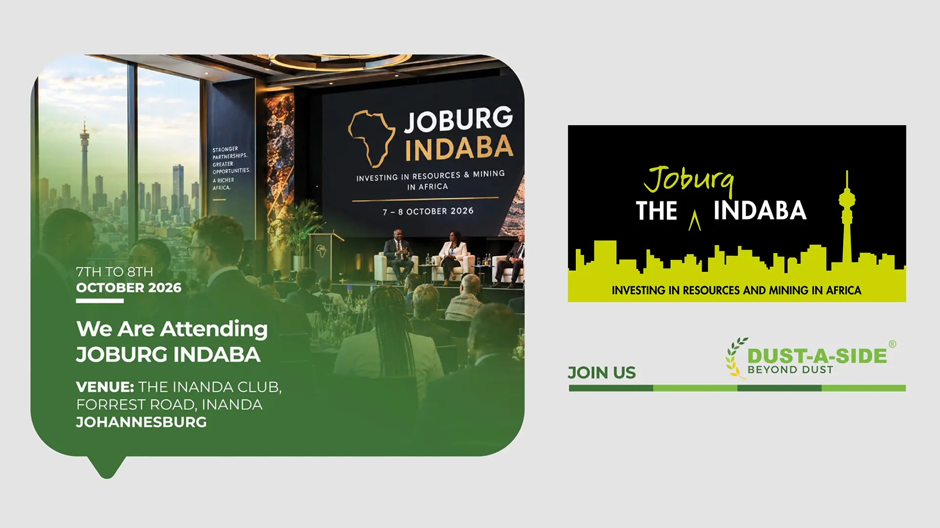 1 Week To Go | Dust-A-Side at Joburg Indaba 2026   