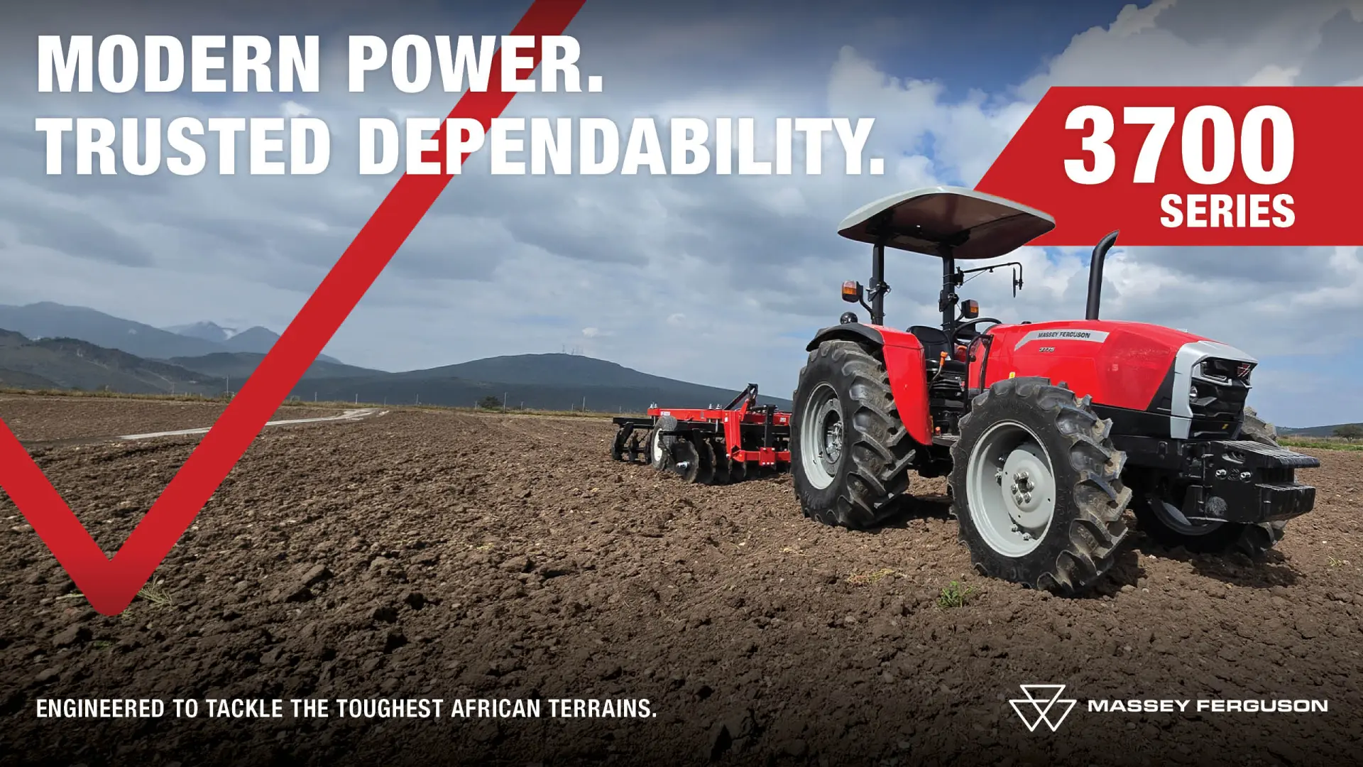 Africa's new 75-80 HP Massey Ferguson 3700 series