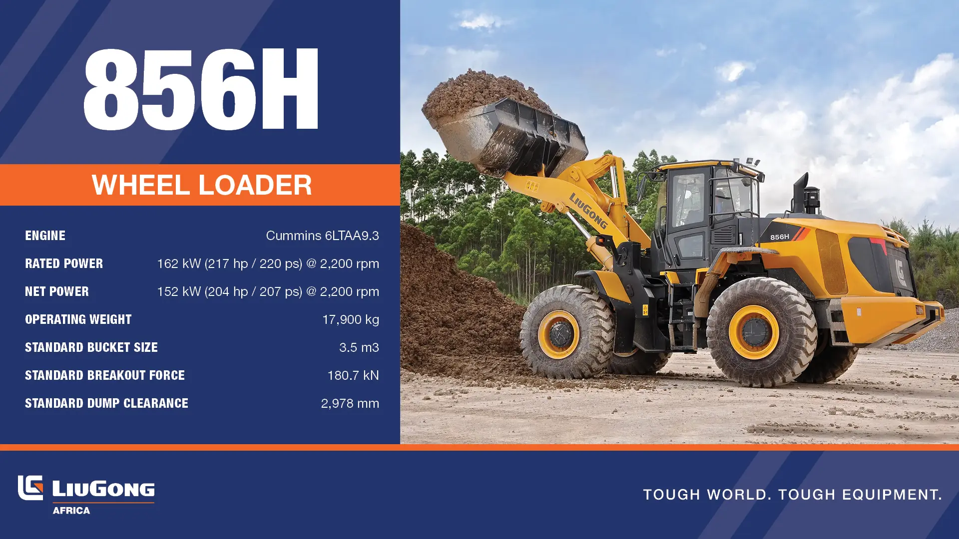 856H Wheel loader | LiuGong