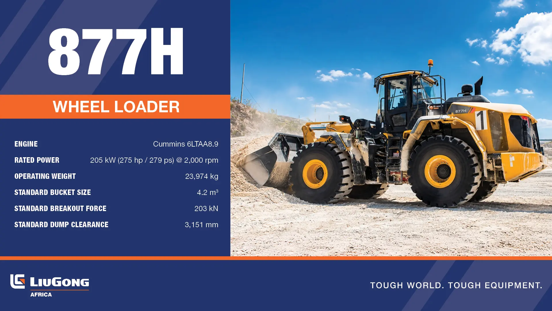 877H Wheel loader | LiuGong