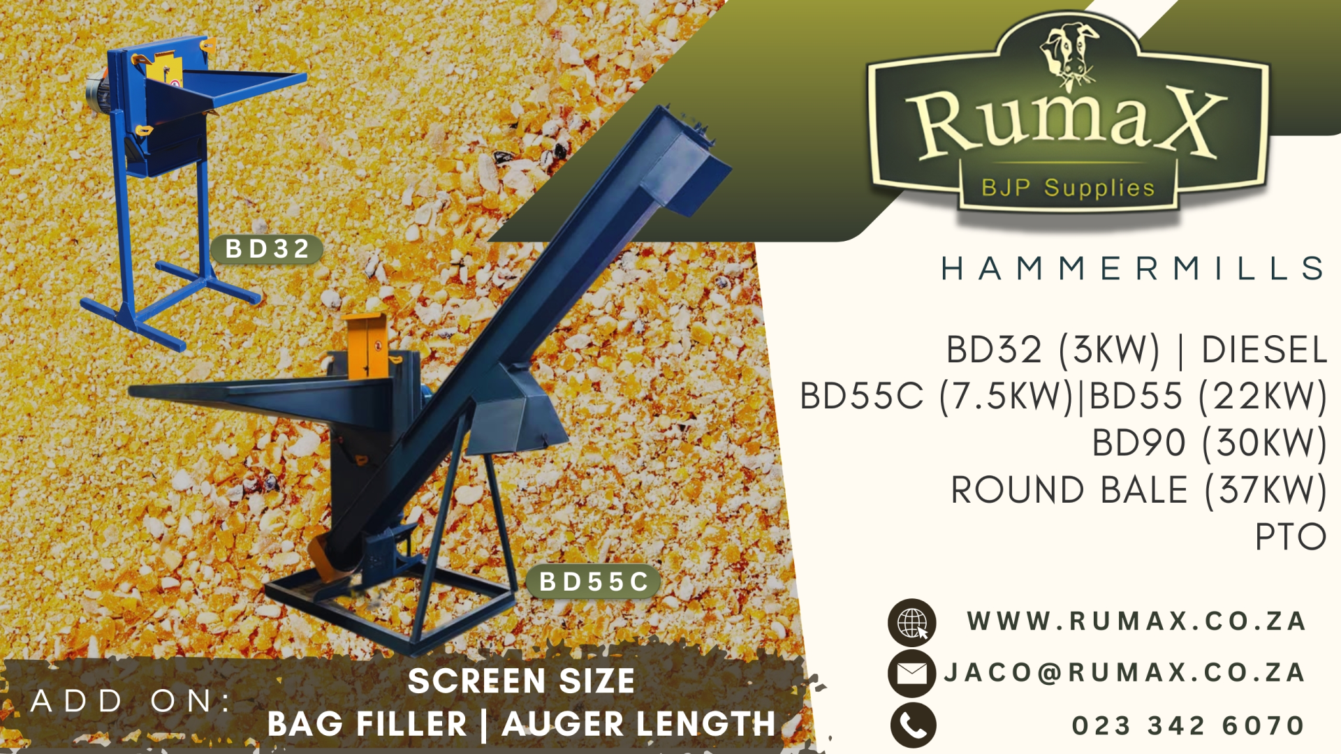 The Rumax Hammer Mill Series: High-Capacity Milling Solutions | Rumax